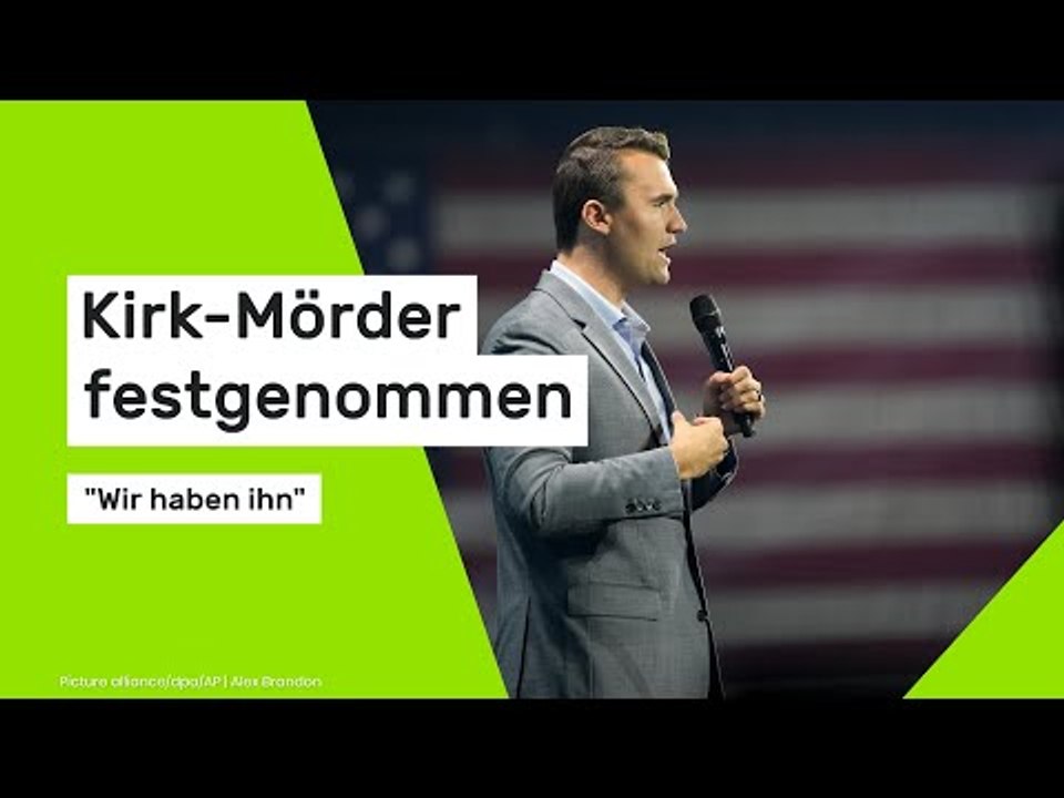 Kirk Mörder festgenommen - 'Wir haben ihn'