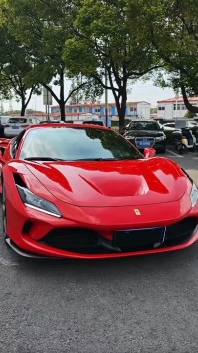 #Supercar #Sports Car Let's Go Classic Red. Tuhai Botai Supercar Center