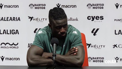 Samuel Obeng: "Si ganas se trabaja mejor pero la exigencia sigue siendo máxima"