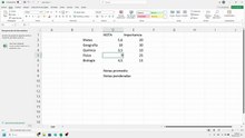📄✏️ Como CALCULAR el PROMEDIO PONDERADO en EXCEL FÁCIL y RÁPIDO