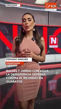 Baldes y jarras: la desesperada defensa contra el incendio en Guarayos