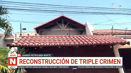 RECONSTRUCCIÓN DE TRIPLE CRIMEN