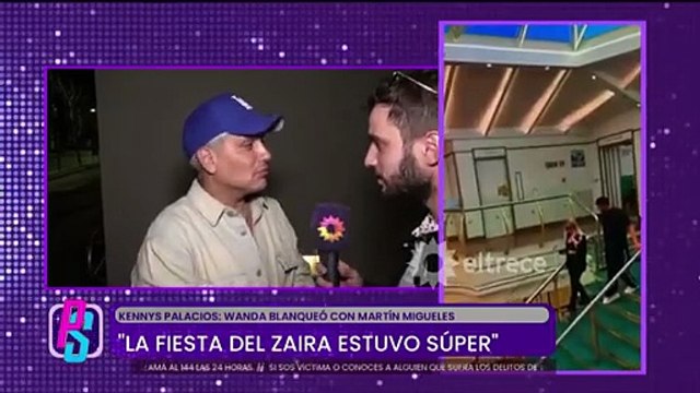 Kennys Palacios opinó del nuevo novio de Wanda y le disparó contra Angie Balbiani: La pica la tengo desde Rebelde Way