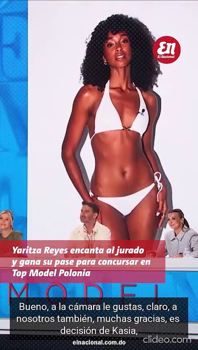 Así fue la audición de Yaritza Reyes en Top Model Polonia