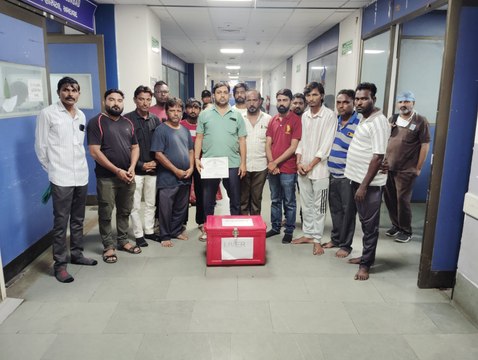 ब्रेनडेड मरीज के लिवर, दो किडनी समेत पांच अंगों का दान