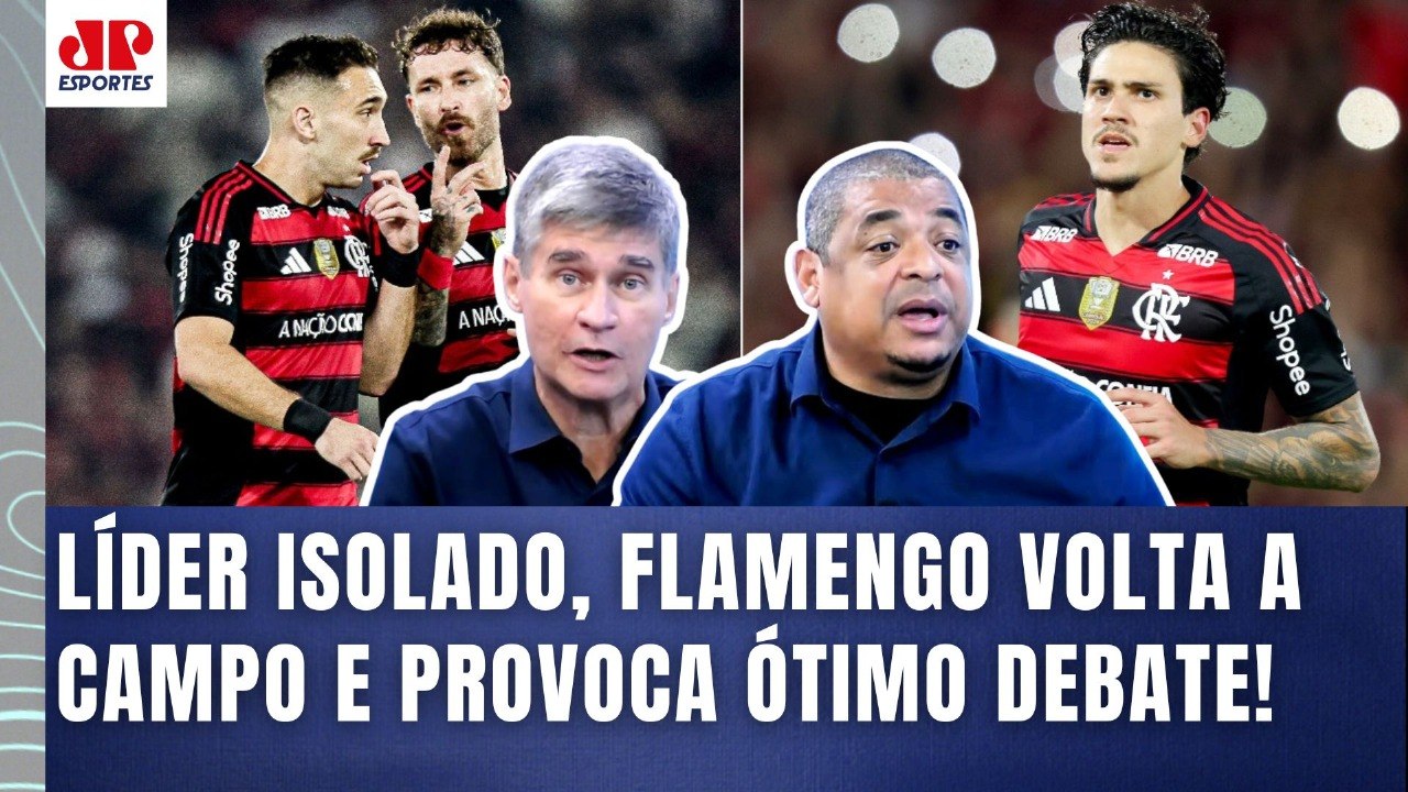 "NÃO ADIANTA fazer essa CONTA TOSCA! O Flamengo está..." OLHA esse DEBATE sobre o LÍDER Mengão!