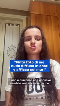 Arianna Petti denuncia sui social: Finta foto di me nuda diffusa in chat e affissa sui muri