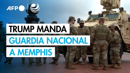 Trump enviará Guardia Nacional a Memphis contra la criminalidad