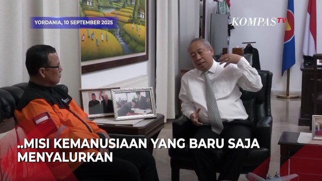 Dubes RI di Yordania-Palestina Terima Rombongan Misi Kemanusiaan Bantuan Rakyat Indonesia