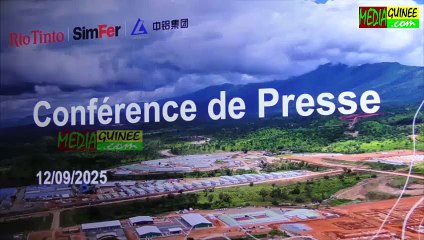 Simandou  Rio Tinto SimFer prévoit sa première expédition minière dès novembre 2025