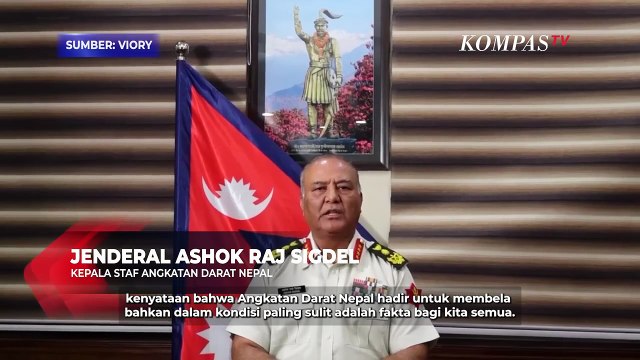 Pernyataan Jenderal Militer Nepal Usai Demo Berujung Ricuh hingga Gedung Pemerintahan Dibakar!