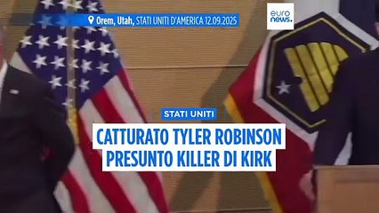 Stati Uniti, Fbi diffonde il video del sospetto assassino di Charlie Kirk