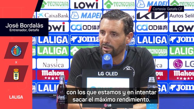 Bordalás: Somos el único equipo que tiene seis fichas libres