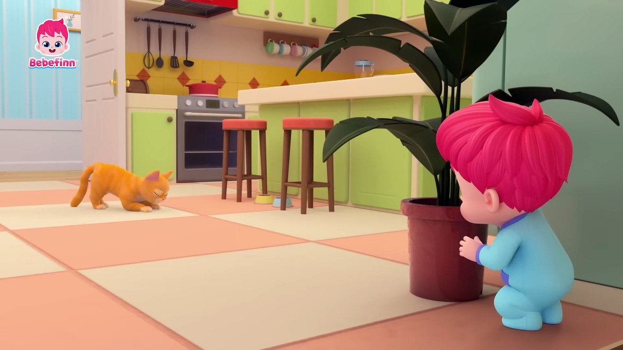 😻 Hide and Seek with BooㅣEP144ㅣSong for KidsㅣBebefinn Nursery Rhymes