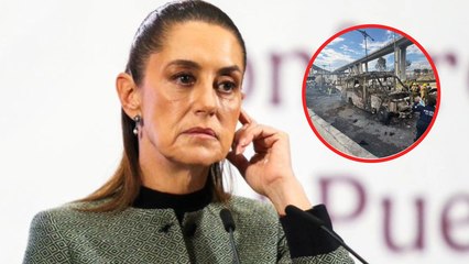 Claudia Sheinbaum anuncia fortalecimiemto en la regulación del transporte de gas tras tragedia en Iztapalapa