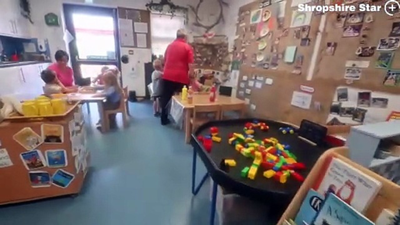 The Ark Nursery in Pontesbury celebrates its latest Ofsted inspection