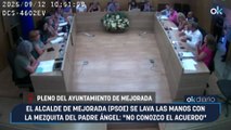 El alcalde de Mejorada (PSOE) se lava las manos con la mezquita del padre Ángel: 