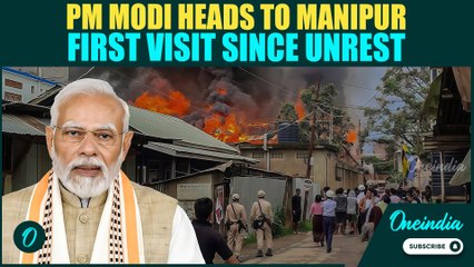 PM Modi’s Manipur Visit: PM to Interact With Victims in First Visit Since Ethnic Violence | Oneindia