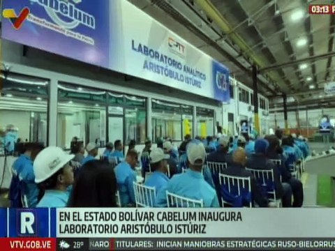 Bolívar | CVG Cabelum inauguró Laboratorio Analítico de Control de Calidad Aristóbulo Istúriz