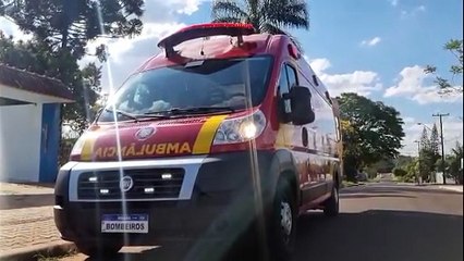 Idosa é vítima de acidente doméstico no Maria Luiza