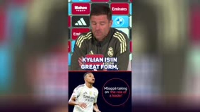 Mbappe taking on leadership role at Real Madrid – Alonso