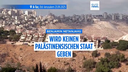 Netanjahu unterzeichnet Siedlungsprojekt E1: "Es wird keinen palästinensischen Staat geben"