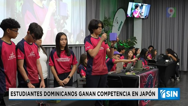 Estudiantes dominicanos ganan premio de 10 mil dólares en Japón | Primera Emisión SIN