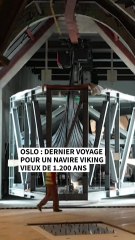 Norvège: dernier voyage pour un navire viking vieux de 1.200 ans