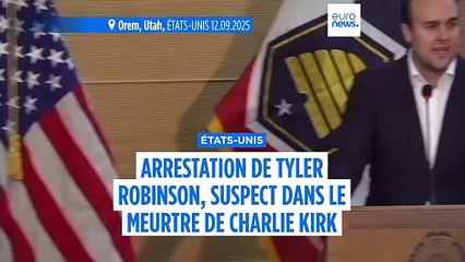 Le suspect du meurtre de Charlie Kirk a été arrêté et se trouve en détention
