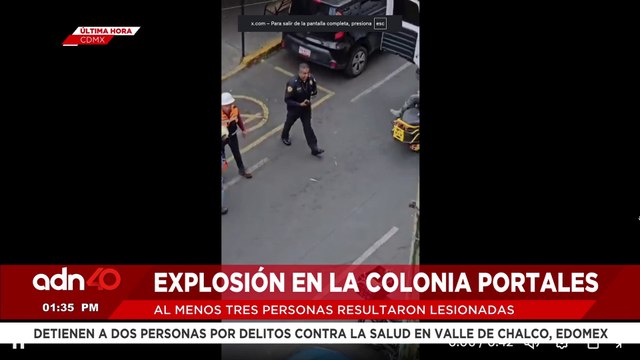 🚨¡Última Hora! Al menos tres personas lesionadas tras explosión en la alcaldía Benito Juárez, CDMX