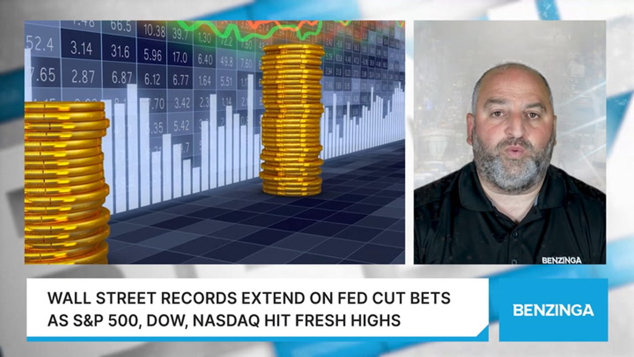 Wall Street Records Extend On Fed Cut Bets As S&P 500, Dow, Nasdaq Hit Fresh Highs