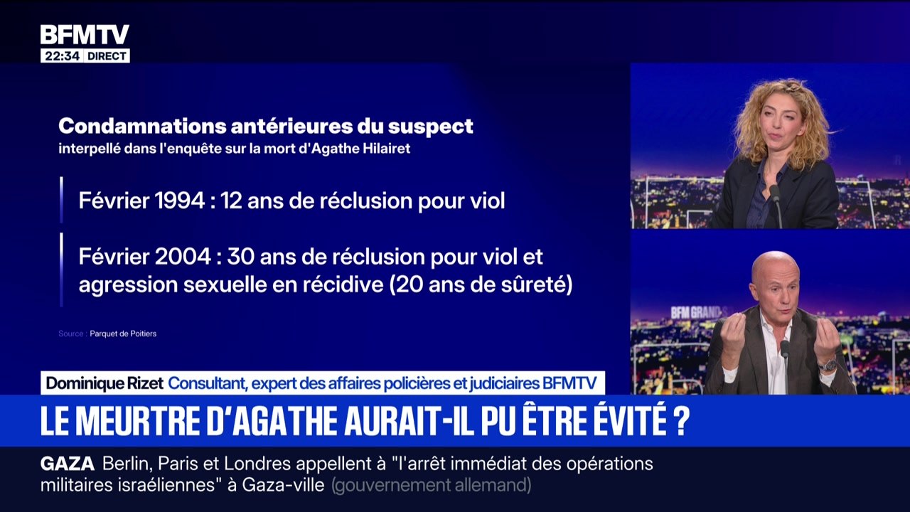 Agathe : le suspect " a reconnu deux coups" mortels - 12/09