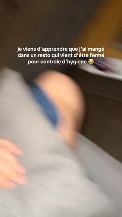 Ohlalala ! J’espère que je ne vais pas avoir une intoxication alimentaire