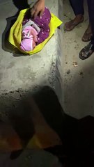 Ahmedabad cruel mother abandoned baby girl at gate of Vishva Umiya Dham temple