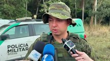 Urgente! Veículo encontrado soterrado é a Fiat Toro de cobradores e polícia busca corpos