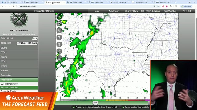 How exactly are meteorologists are forecasting severe storms for this weekend?