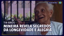 Com 114 anos, mineira compartilha segredos da longevidade