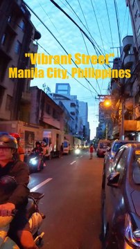 Vibrant Street - Elcano Street, Manila City, Philippines