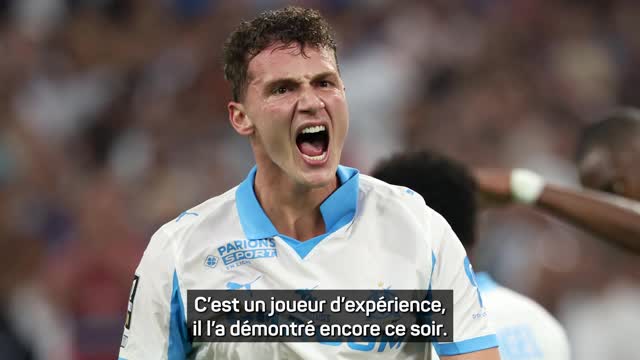Marseille - Kondogbia : "Pavard a démontré sa qualité ce soir"