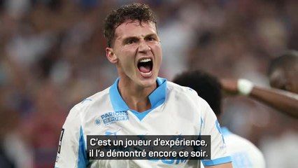 Marseille - Kondogbia : "Pavard a démontré sa qualité ce soir"