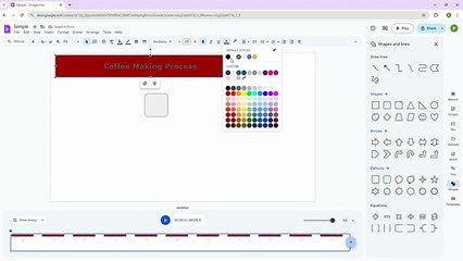 Google Vids - Lesson 46 - Using Shapes to Build Diagrams or Flowcharts