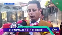Debates rumbo a la segunda vuelta: vicepresidencia el 5 y presidencia el 12 de octubre
