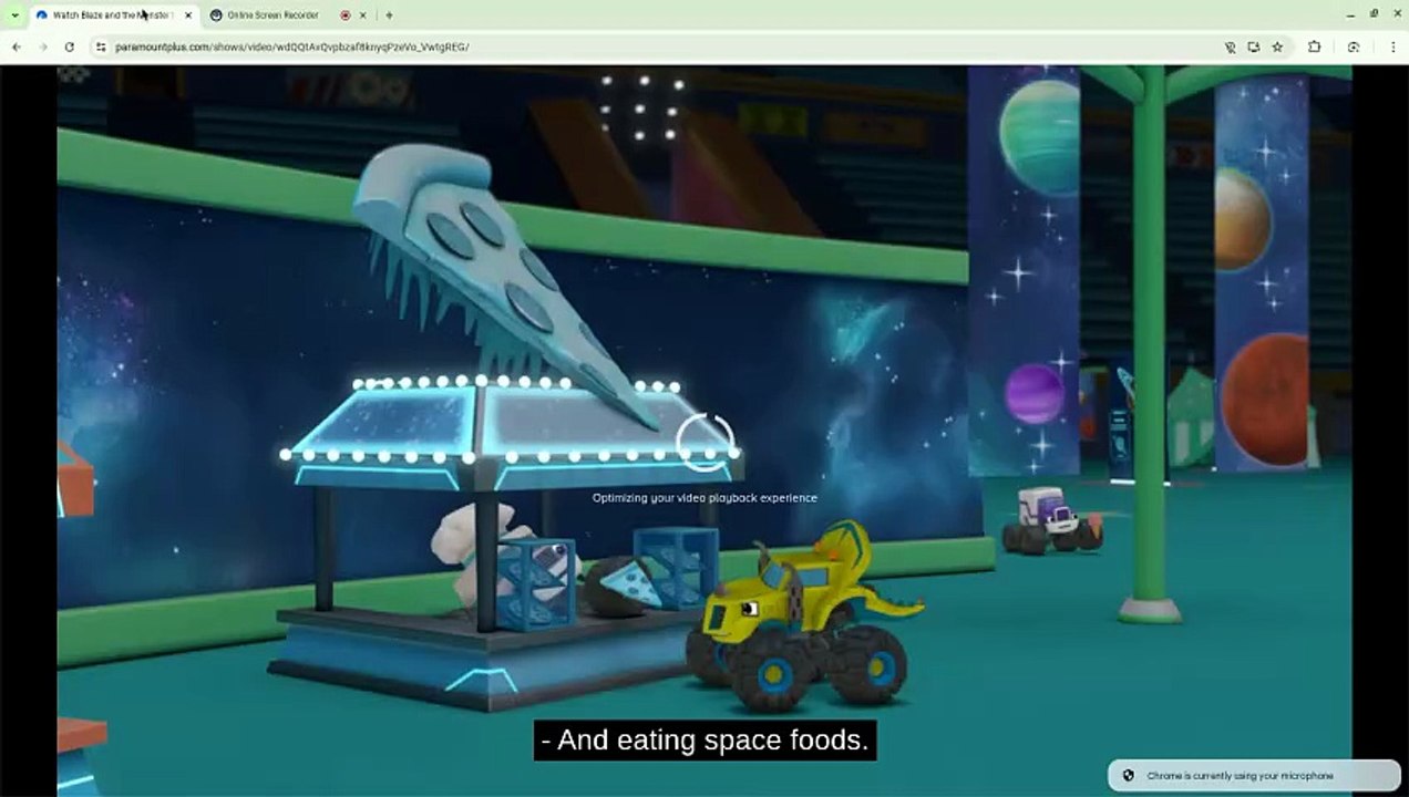 Zeg-Freeze-Dried Pizza! Mm, crunchy(CC)