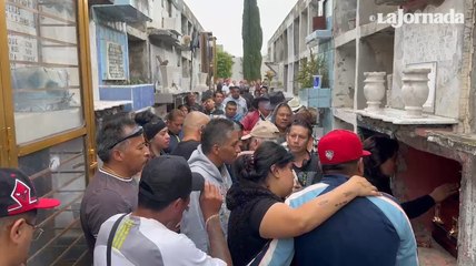 Dan el último adiós a Misael, víctima de la explosión de la pipa