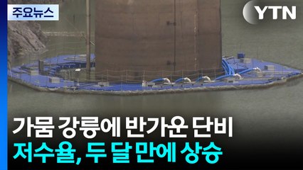 가뭄 장기화 강릉에 반가운 단비...저수율, 두 달 만에 상승 / YTN