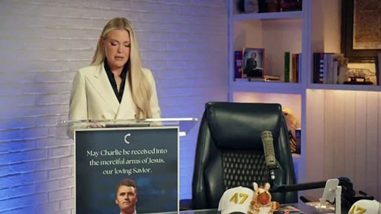 Erika Kirk brindó su primera aparición pública tras el asesinato de Charlie Kirk