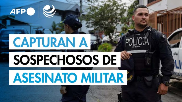 La policía de Costa Rica detiene a sospechosos del asesinato de un militar nicaragüense