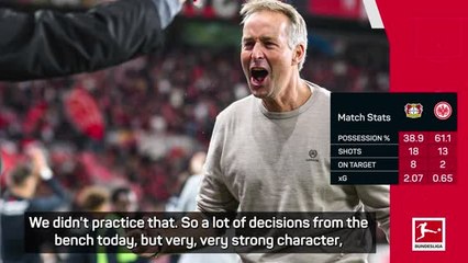 Hjulmand sees 'very strong character' in first win for Leverkusen