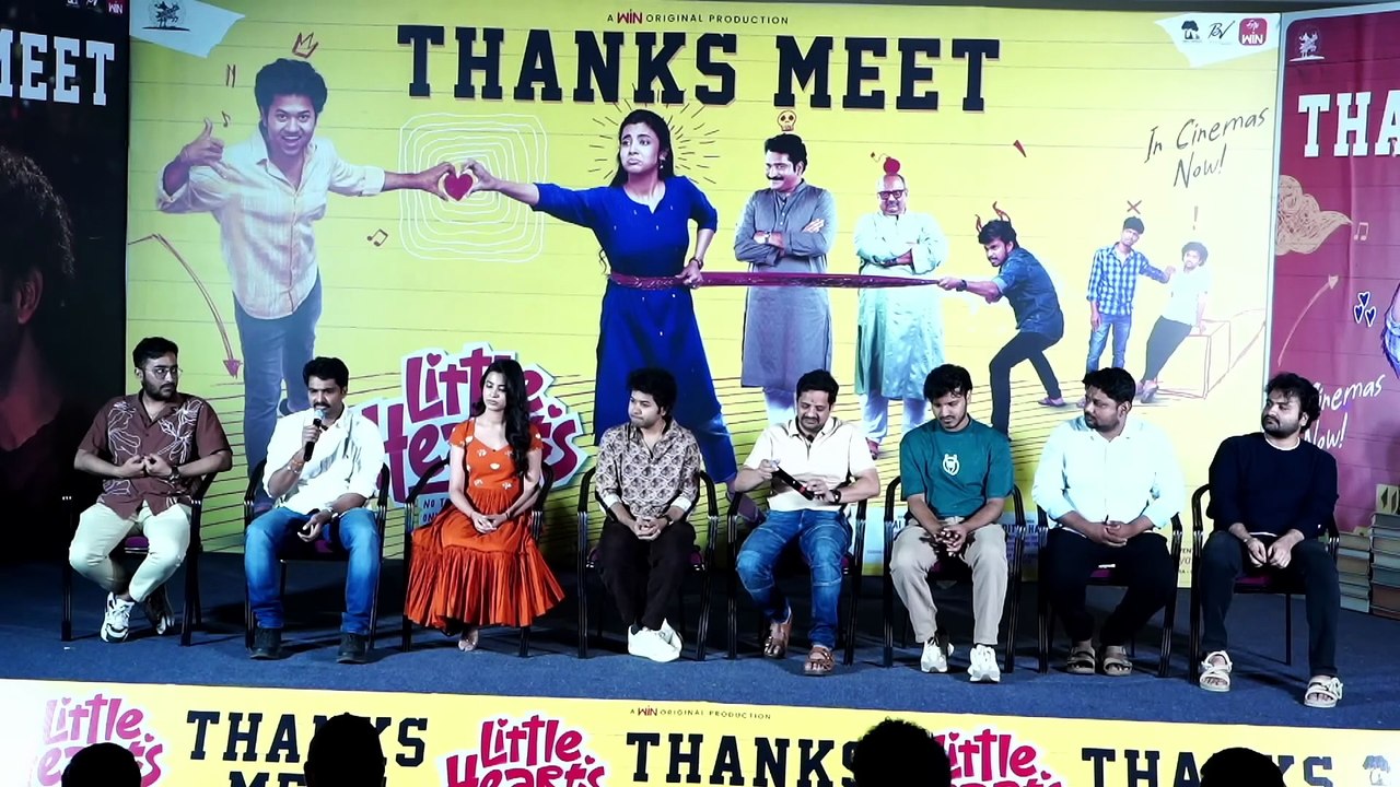 Q&A With Media at Little Hearts Thanks Meet ｜ MouliTalks, Sai Marthand ｜ Bunny Vasu ｜ Maa Stars Tv