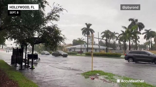 Thunderstorms drench Florida throughout the second week of September